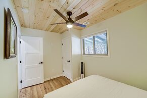 Deck & Fire Pit: Modern Munds Park Retreat!