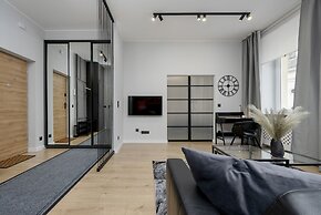 Grey and Red Apartment by Renters