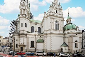 Grey and Red Apartment by Renters