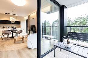 Sunrise Nowoczesny Apartament Widok na las i Morze