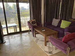 Morocco blue cafe by chilong river farm