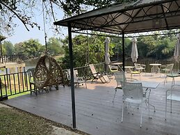 Morocco blue cafe by chilong river farm