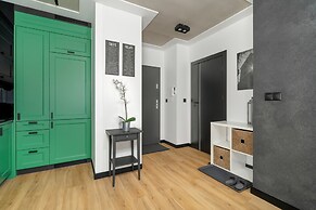 Black and Green Apartment by Renters
