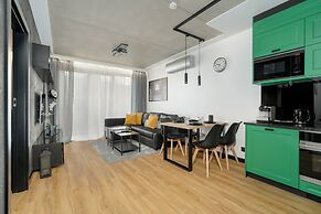 Black and Green Apartment by Renters