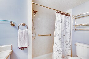 Seaside Indian Beach Getaway w/ Balcony + Views!