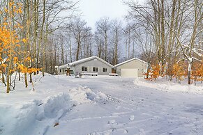 Secluded Mancelona Home w/ Gas Grill!