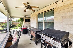 Covered Patio + Yard: Spacious Leander Home!