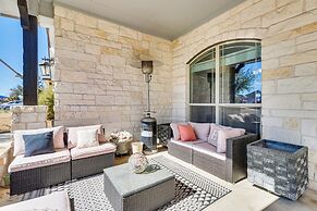 Covered Patio + Yard: Spacious Leander Home!