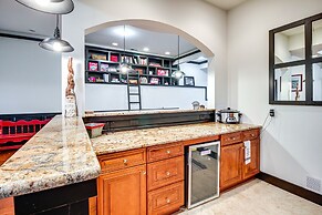 North Georgia Log Home w/ Long Range Views