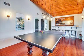 North Georgia Log Home w/ Long Range Views