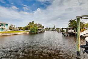 Canal-front Ruskin Home w/ Private Hot Tub & Dock!