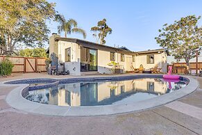 South Oceanside Gem w/ Pool & Spa - 2 Mi to Beach!