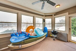 Lakefront Waterford Home w/ Game Room & Grills!