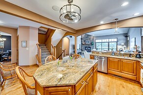 Lakefront Waterford Home w/ Game Room & Grills!