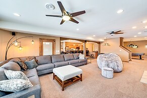 Lakefront Waterford Home w/ Game Room & Grills!