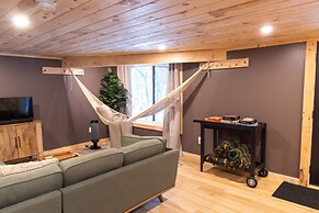 Peaceful Naples Cabin w/ Deck & Stream Views