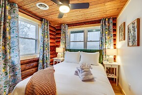 Peaceful Naples Cabin w/ Deck & Stream Views