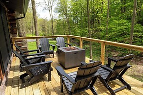 Peaceful Naples Cabin w/ Deck & Stream Views