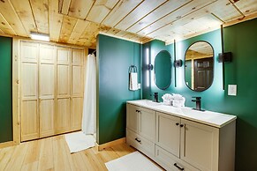 Peaceful Naples Cabin w/ Deck & Stream Views