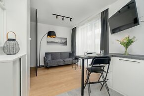 Dark Grey Apartment in Poznan by Renters