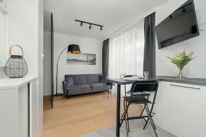 Dark Grey Apartment in Poznan by Renters