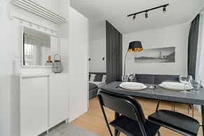 Dark Grey Apartment in Poznan by Renters