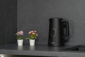 Dark Grey Apartment in Poznan by Renters