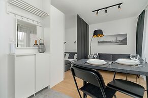 Dark Grey Apartment in Poznan by Renters