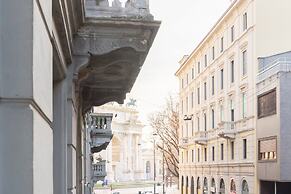 Vista Arco della pace CASTELLO SFORZESCO