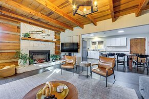 Hot Tub, Game Room & Fire Pit: Canton Log Cabin