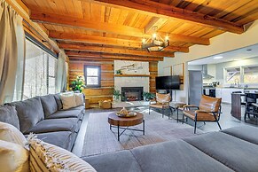 Hot Tub, Game Room & Fire Pit: Canton Log Cabin