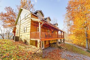 Hot Tub, Game Room & Fire Pit: Canton Log Cabin