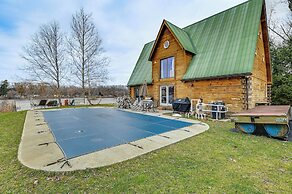 Riverfront A-frame Cabin in Troy w/ Pool & Dock!