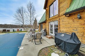 Riverfront A-frame Cabin in Troy w/ Pool & Dock!