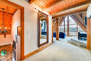 Riverfront A-frame Cabin in Troy w/ Pool & Dock!