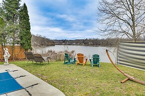 Riverfront A-frame Cabin in Troy w/ Pool & Dock!