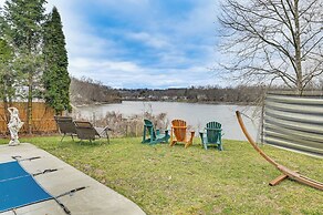 Riverfront A-frame Cabin in Troy w/ Pool & Dock!