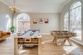 Private Patio & Game Room: Home in Richardson!