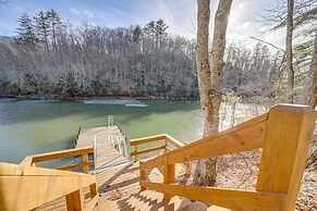 Lakeside Cashiers Cabin w/ Private Boat Dock!
