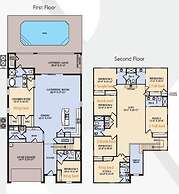 Elegant Resort Home With Loft, Private Pool & Spa