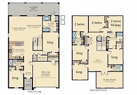 Champions Gate 8br Cozy Home Green View With Pool Spa 905