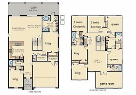 Champions Gate 8br Cozy Home With Pool Spa 8842