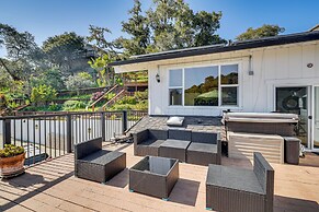 Aptos Home w/ Decks & Hot Tub - 2 Mi to Beach!