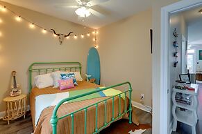 Carolina Beach Home w/ Balconies, Walk to Beach!