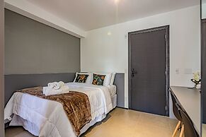 Studio completo ao lado do aeroporto