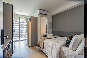 Studio completo ao lado do aeroporto