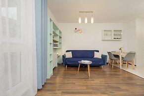 Beige and Blue Apartment by Renters