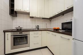 Beige and Blue Apartment by Renters