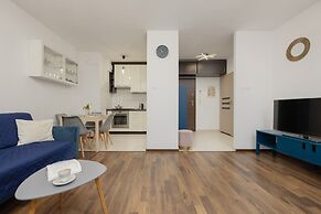 Beige and Blue Apartment by Renters
