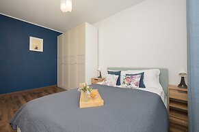 Beige and Blue Apartment by Renters